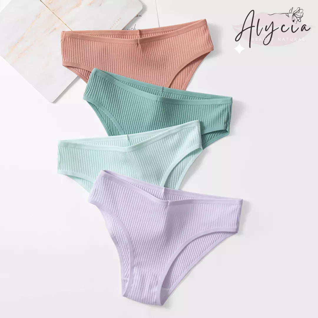 COMPRE 5 LEVE 10 Calcinha 100% Puro Algodão suave PIMA (Feita para peles sensíveis, alérgicas e delicadas) + BRINDE