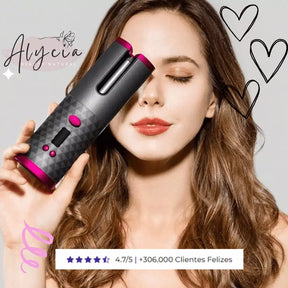 50% OFF - Alycia LOOP - Cachos perfeitos e duradouros feitos em qualquer lugar, em apenas 8 segundos. + BRINDE - Alyciabeauty