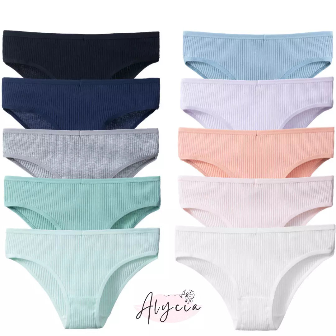 COMPRE 5 LEVE 10 Calcinha 100% Puro Algodão suave PIMA (Feita para peles sensíveis, alérgicas e delicadas) + BRINDE