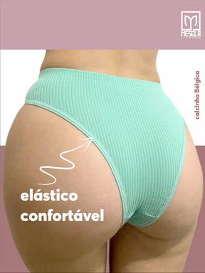 COMPRE 5 LEVE 10 Calcinha 100% Puro Algodão suave PIMA (Feita para peles sensíveis, alérgicas e delicadas) + BRINDE