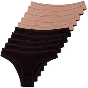[COMPRE 5 LEVE 10] Calcinha 100% Puro Algodão suave (INDICADA POR GINECOLOGISTAS) + BRINDE