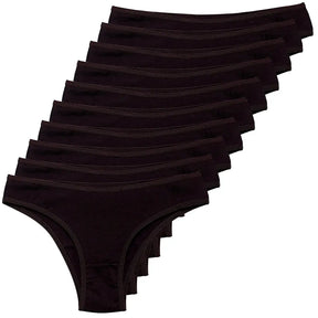 [COMPRE 5 LEVE 10] Calcinha 100% Puro Algodão suave (INDICADA POR GINECOLOGISTAS) + BRINDE