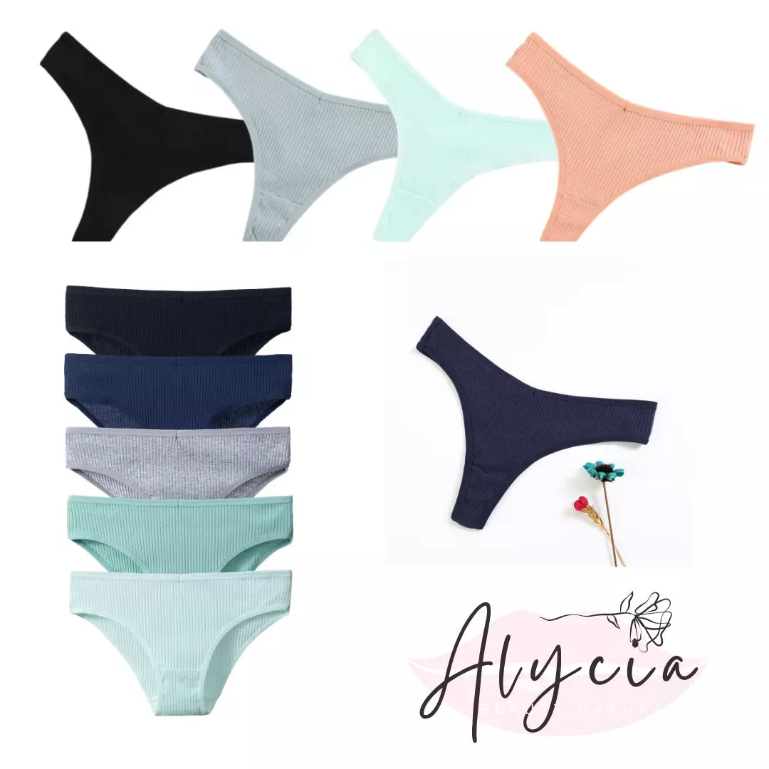 COMPRE 5 LEVE 10 Calcinha 100% Puro Algodão suave PIMA (Feita para peles sensíveis, alérgicas e delicadas) + BRINDE