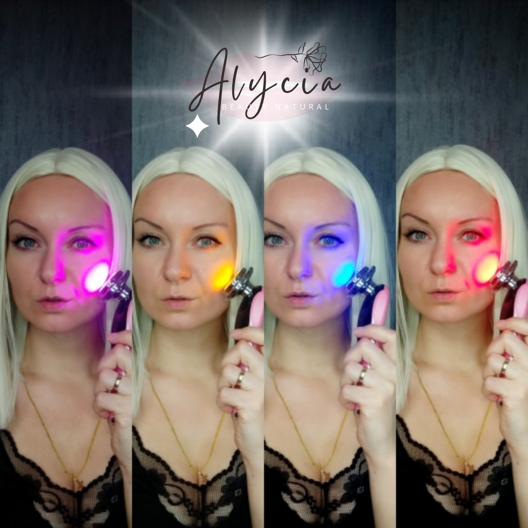 7 em 1 Hifu ALYCIA fototerápico clean - Massageador / Rejuvenescedor - Alyciabeauty