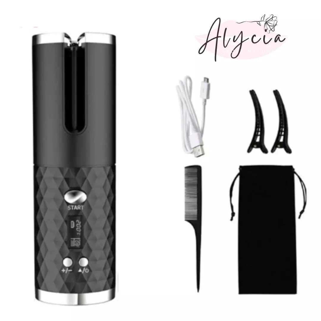 50% OFF - Alycia LOOP - Cachos perfeitos e duradouros feitos em qualquer lugar, em apenas 8 segundos. + BRINDE - Alyciabeauty