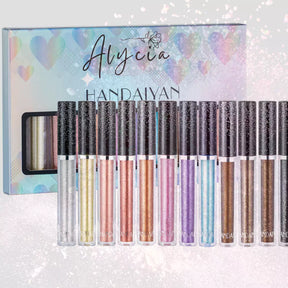 Kit de sombra Super STAR - ALYCIA handaiyan - 12 cores e inúmeras possibilidades - Alyciabeauty