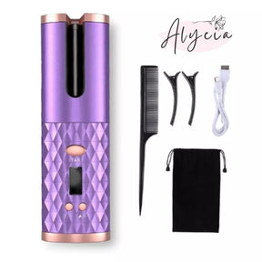 50% OFF - Alycia LOOP - Cachos perfeitos e duradouros feitos em qualquer lugar, em apenas 8 segundos. + BRINDE - Alyciabeauty