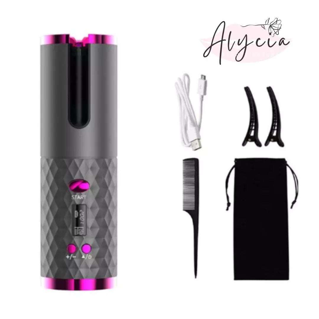 50% OFF - Alycia LOOP - Cachos perfeitos e duradouros feitos em qualquer lugar, em apenas 8 segundos. + BRINDE - Alyciabeauty