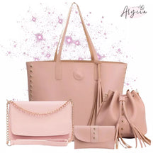 (PROMOÇÃO DE LANÇAMENTO) Kit Bolsa 4 peças ALYCIA - NOVA COLEÇÃO ♥ - Alyciabeauty