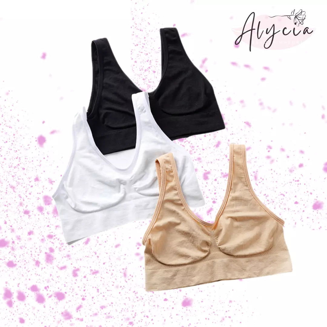 3 Sutiã confort Alycia (Compre 1, leve 3) - Alyciabeauty